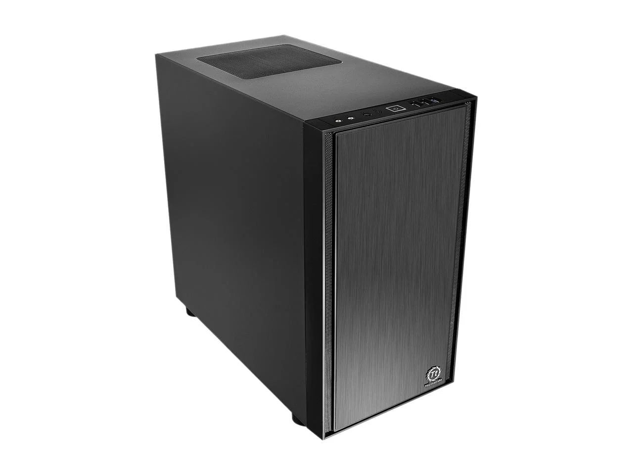 Versa H17 Black SPCC Micro ATX Gaming Computer Case CA-1J1-00S1NN-00