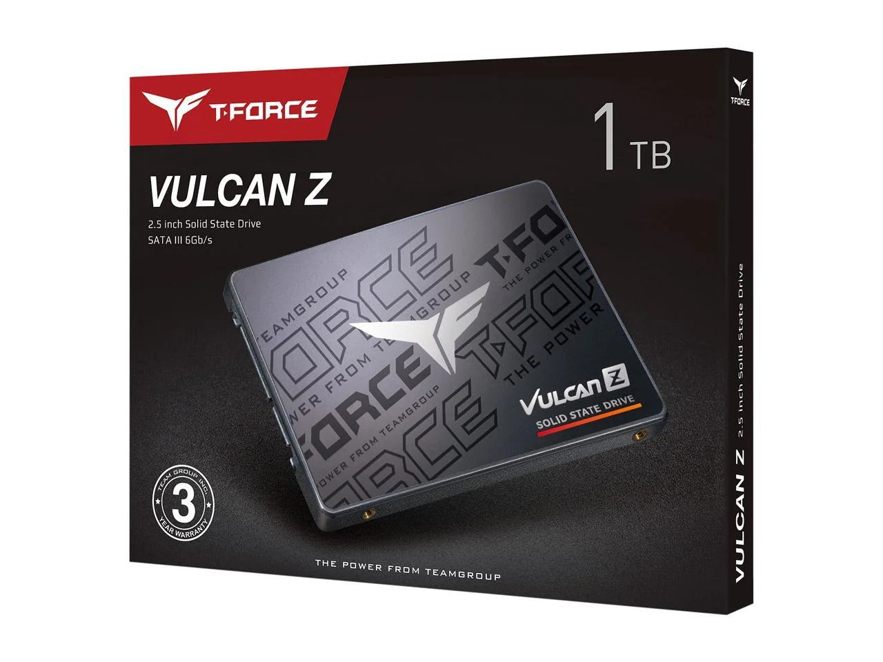 T-FORCE VULCAN Z 2.5" 1TB SATA III 3D NAND Internal Solid State Drive (SSD) T253TZ001T0C101