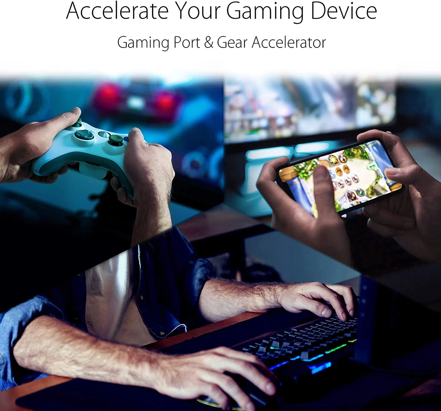 RT-AX82U AX5400 Dual-Band Wifi 6 Gaming Router, Game Acceleration, Mesh Wifi Support, Lifetime Free Internet Security, Dedicated Gaming Port, Mobile Game Boost, MU-MIMO, Aura RGB