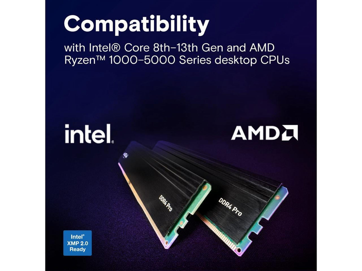 Pro 32GB (2 X 16GB) 288-Pin PC RAM DDR4 3200 (PC4 25600) Desktop Memory Model CP2K16G4DFRA32A
