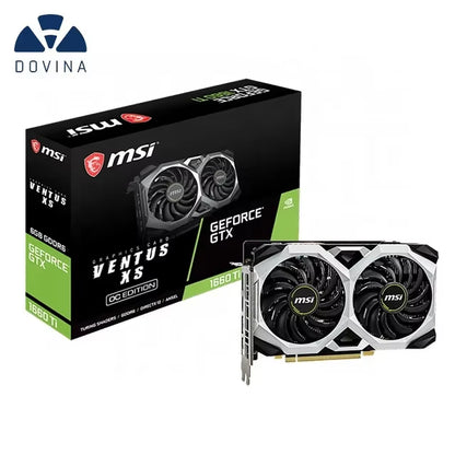 Geforce 6Gb Graphic Card 1660 GTX 1660 Super DDR6 New 1660Ti Support Graphics Card