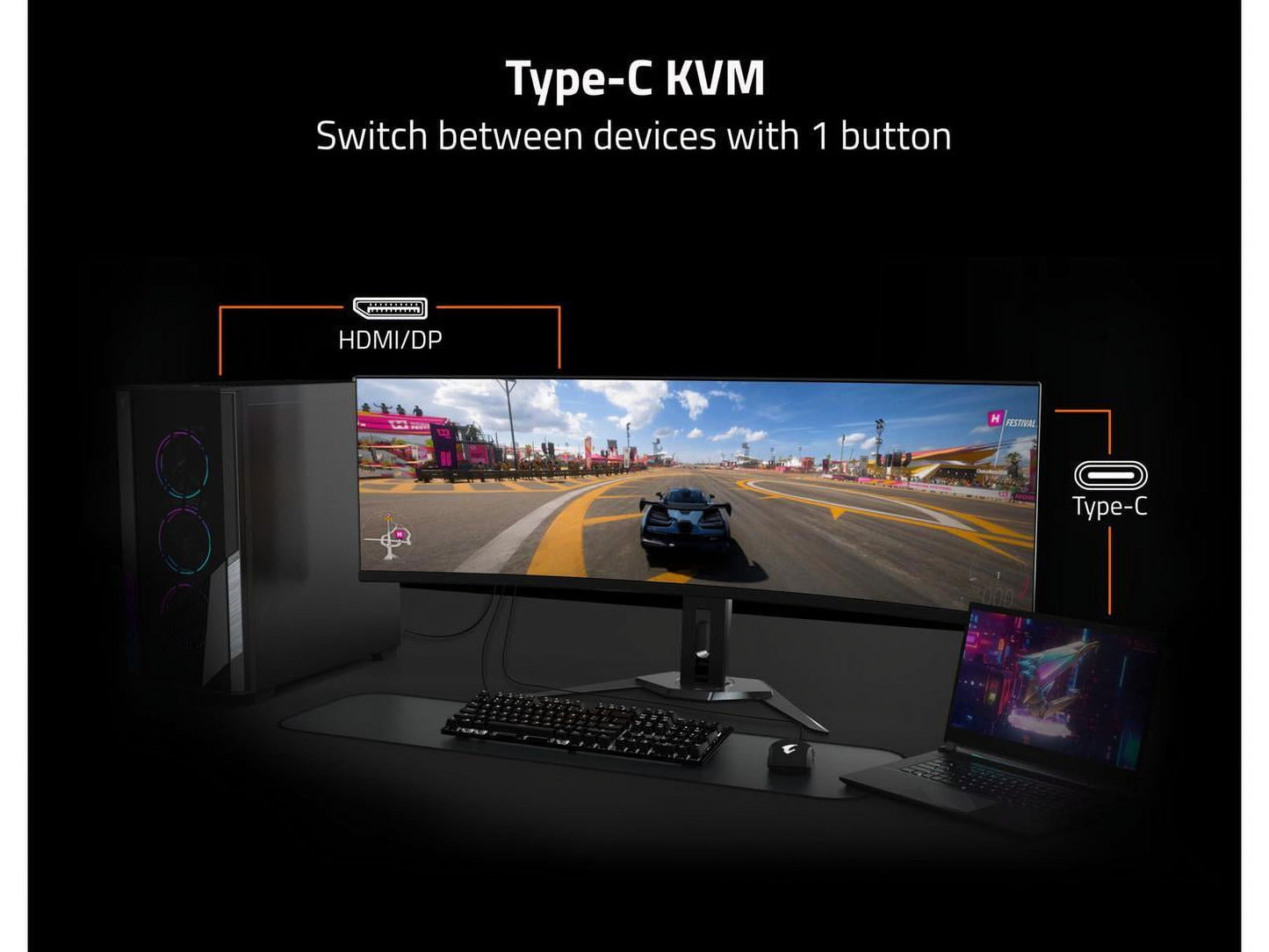 - M28U - 28" IPS Gaming Monitor - UHD 3840X2160 - 144Hz - 1Ms GTG - AMD Freesync Premium Pro - Type C KVM - HDMI, DP, Type C - Height Adjustable - Black