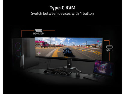 - M28U - 28" IPS Gaming Monitor - UHD 3840X2160 - 144Hz - 1Ms GTG - AMD Freesync Premium Pro - Type C KVM - HDMI, DP, Type C - Height Adjustable - Black