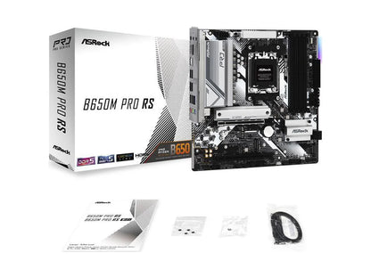 B650M PRO RS AM5 AMD B650 SATA 6Gb/S Micro ATX Motherboard