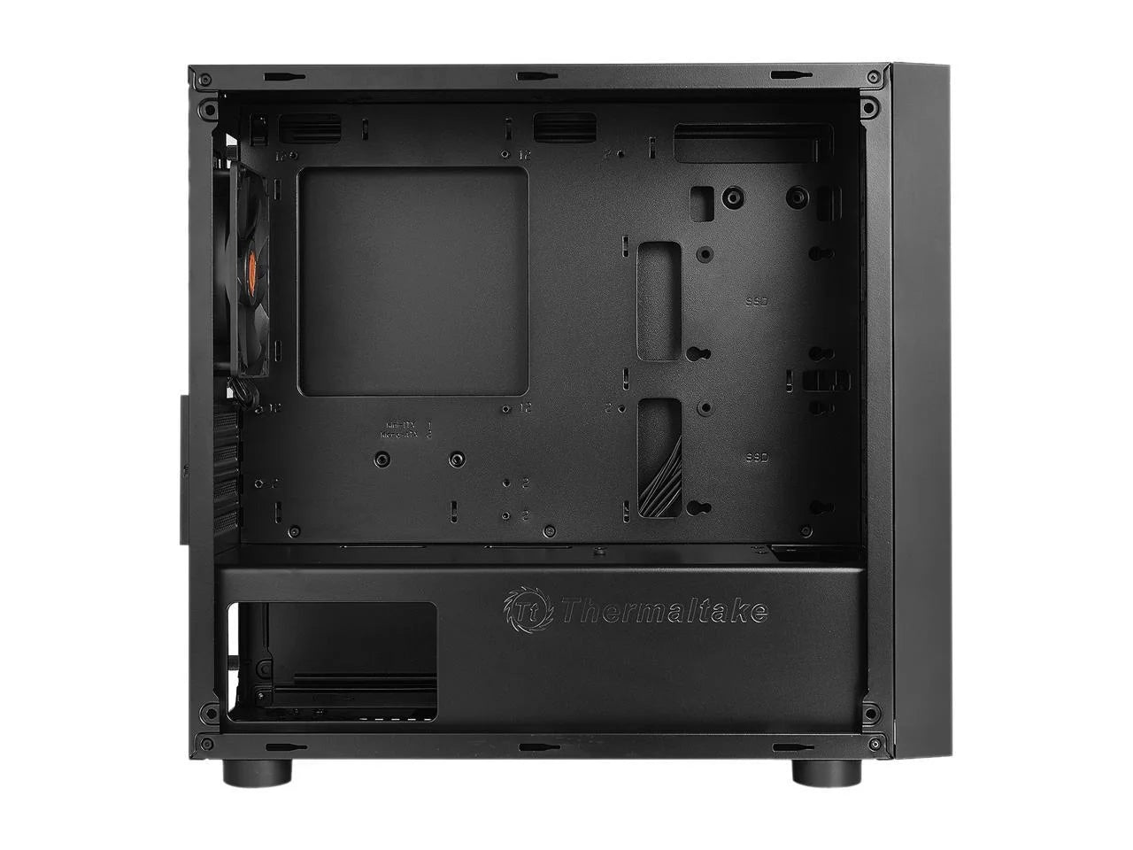 Versa H17 Black SPCC Micro ATX Gaming Computer Case CA-1J1-00S1NN-00