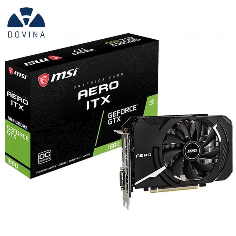 Geforce 6Gb Graphic Card 1660 GTX 1660 Super DDR6 New 1660Ti Support Graphics Card