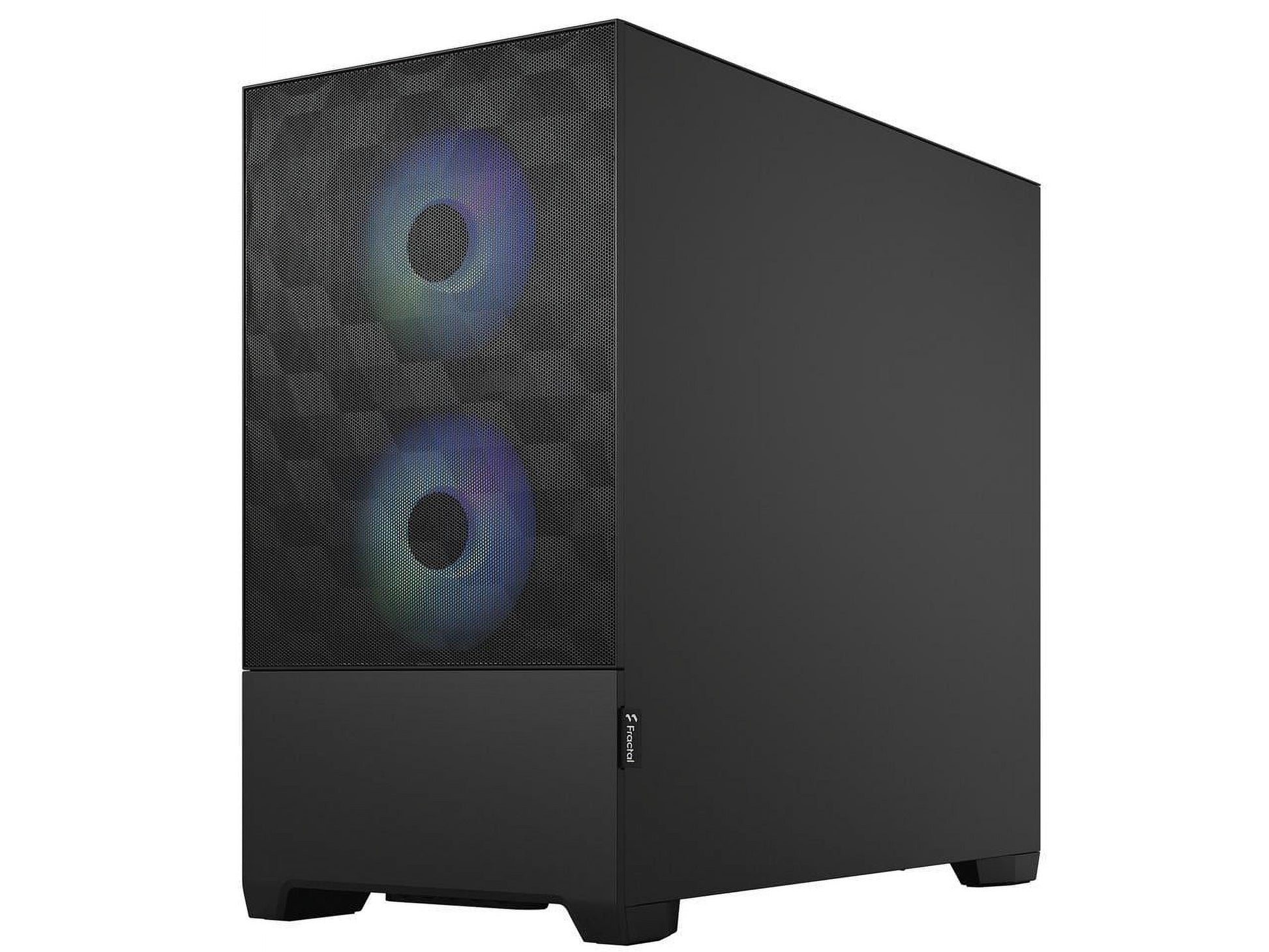 Pop Mini Air RGB Black TG Matx High-Airflow Clear Tempered Glass Window Tower Computer Case