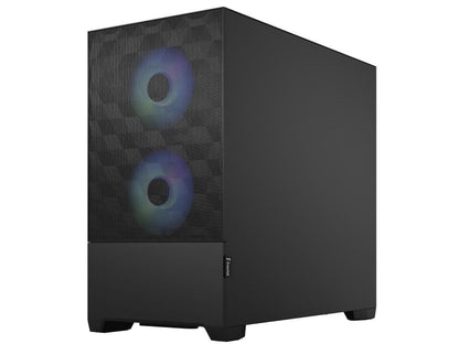 Pop Mini Air RGB Black TG Matx High-Airflow Clear Tempered Glass Window Tower Computer Case