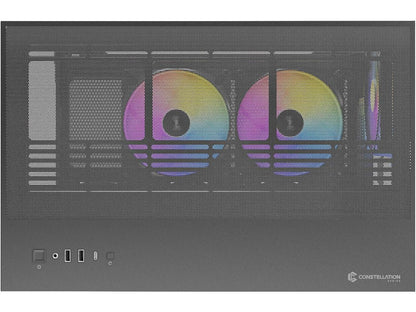 C8 ARGB, 2X TQR 160Mm & 1X TQ 140Mm ARGB PWM Fans Included, Dual-Chamber Layout, Type-C, 360Mm Radiator Support, Seamless TG Front & Side Panels, RTX 40 Compatible, Full-Tower E-ATX PC Case