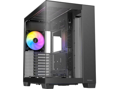 C8 ARGB, 2X TQR 160Mm & 1X TQ 140Mm ARGB PWM Fans Included, Dual-Chamber Layout, Type-C, 360Mm Radiator Support, Seamless TG Front & Side Panels, RTX 40 Compatible, Full-Tower E-ATX PC Case