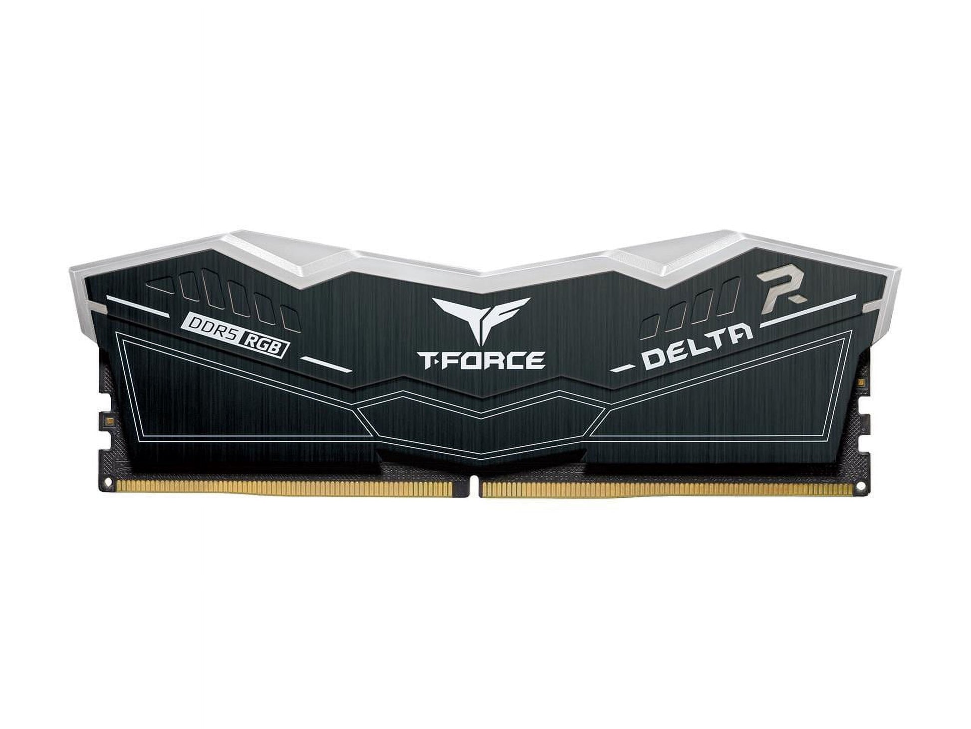 Team T-Force Delta RGB 32GB (2 X 16GB) 288-Pin PC RAM DDR5 6400 (PC5 51200) Desktop Memory Model FF3D532G6400HC40BDC01