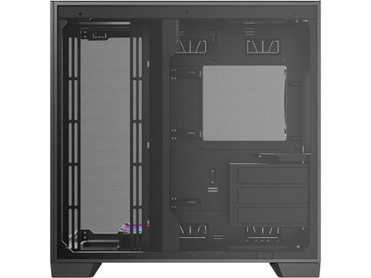 C8 ARGB, 2X TQR 160Mm & 1X TQ 140Mm ARGB PWM Fans Included, Dual-Chamber Layout, Type-C, 360Mm Radiator Support, Seamless TG Front & Side Panels, RTX 40 Compatible, Full-Tower E-ATX PC Case