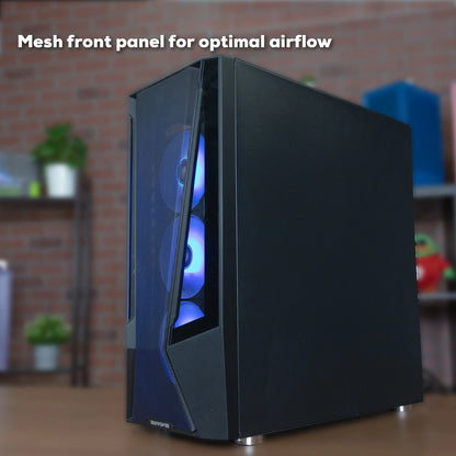 Tracemesh Gaming Desktop, Core I7-13700F, 32GB, 1TB SSD, Black