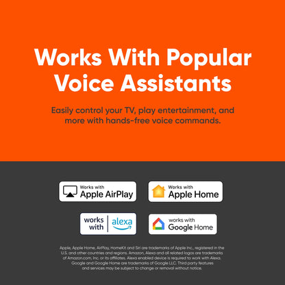 . 55” Class 4K UHD (2160P) LED Roku Smart Television HDR (100012586)