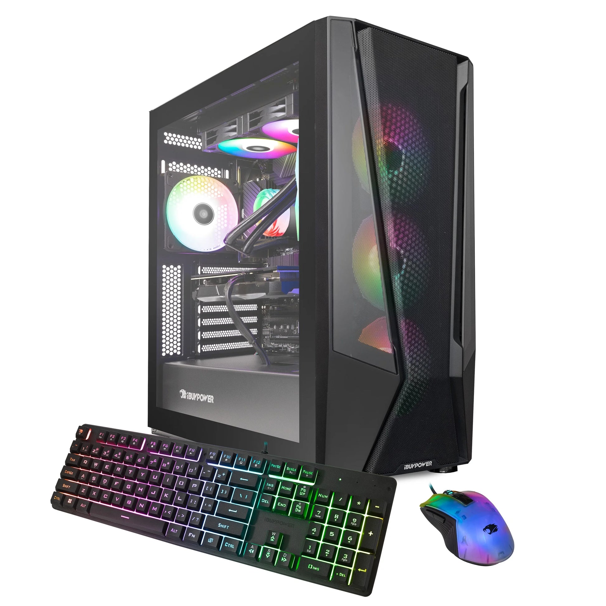 Tracemesh Gaming Desktop, Core I7-13700F, 32GB, 1TB SSD, Black