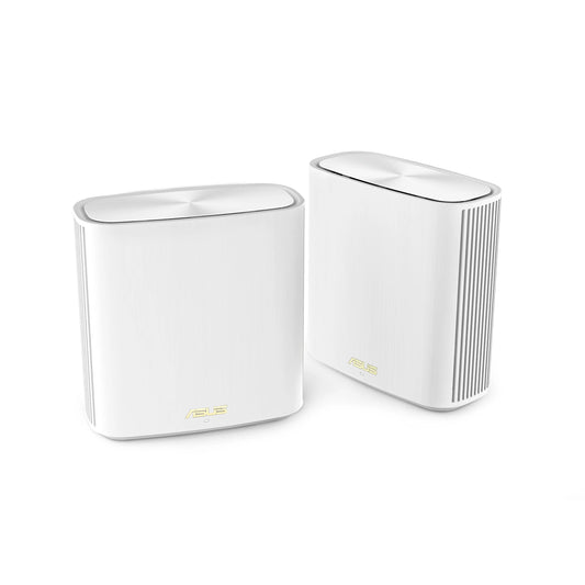 Zenwi-Fi Whole-Home Dual-Band Mesh Wi-Fi 6 System XD6 White - 2 Pack, Coverage up to 5, 400 Sq. Ft. & 4+ Rooms, 5400Mbps, Aimesh, Lifetime Free Internet Security, Parental Control, Easy Setup