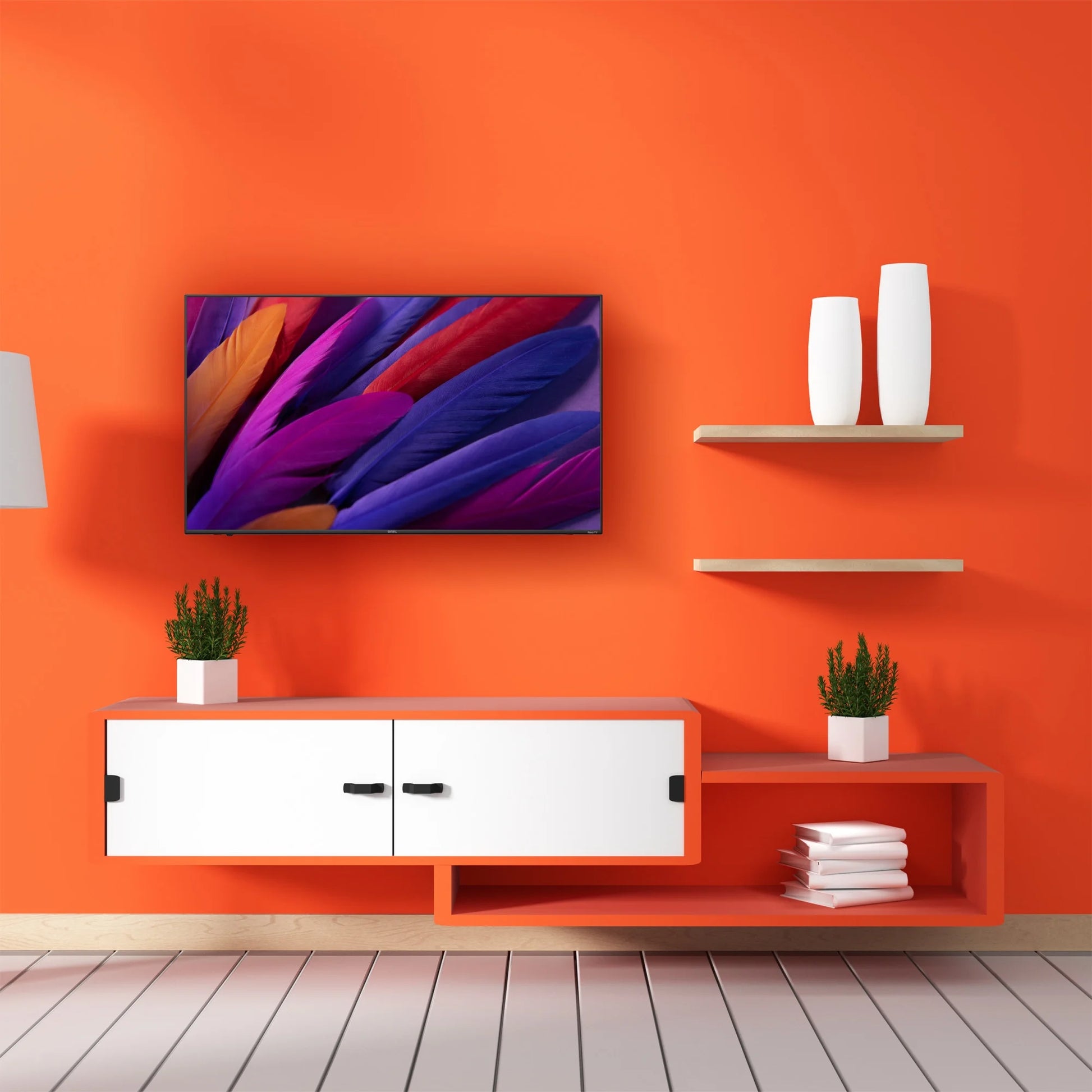 . 55” Class 4K UHD (2160P) LED Roku Smart Television HDR (100012586)