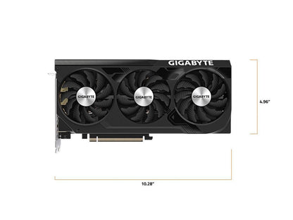 WINDFORCE Geforce RTX 4070 12GB GDDR6X PCI Express 4.0 X16 ATX Video Card GV-N4070WF3OC-12GD