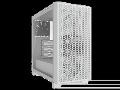 3000D AIRFLOW Mid-Tower PC Case - White - 2X SP120 ELITE Fans - Four-Slot GPU Support – Fits up to 8X 120Mm Fans - High-Airflow Design