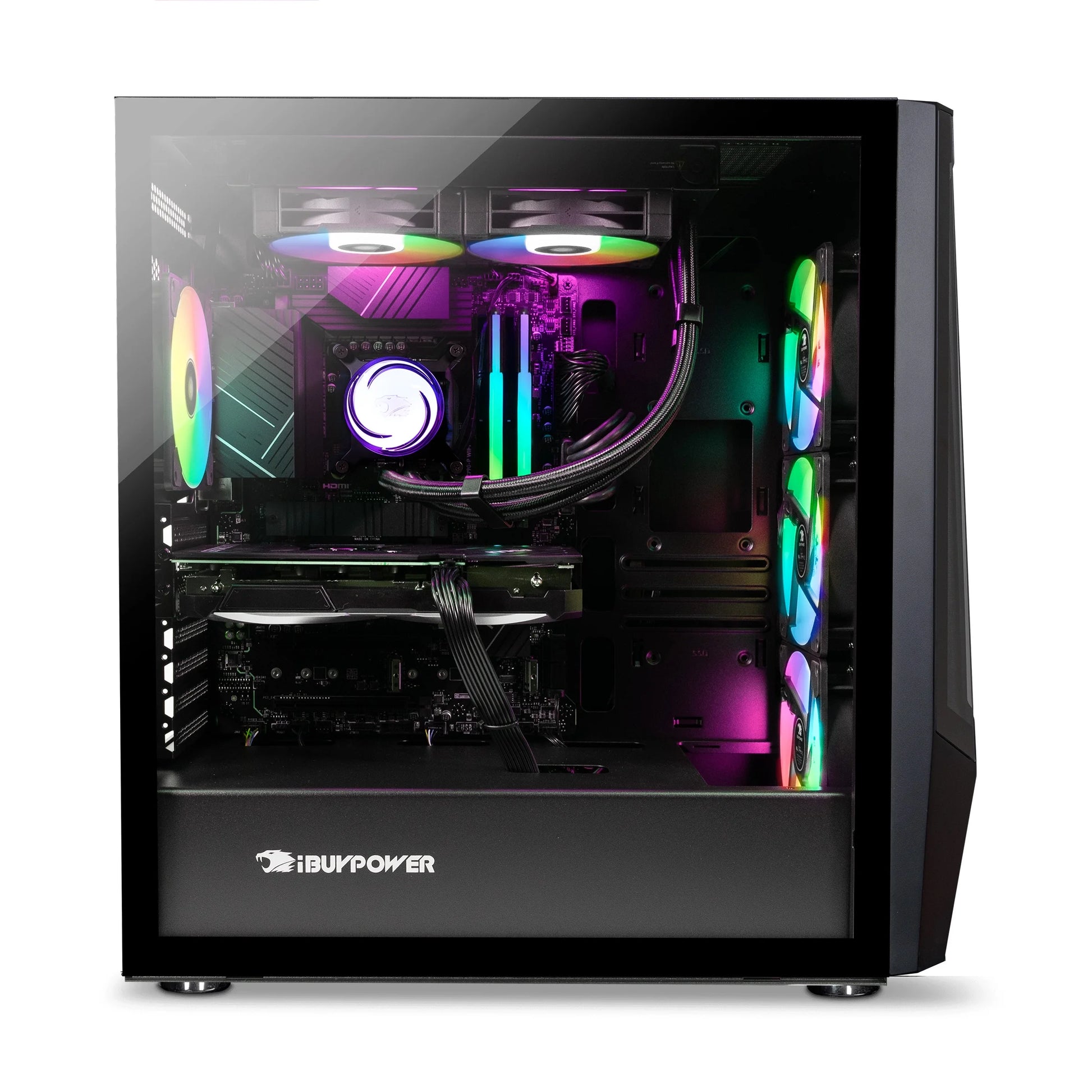 Tracemesh Gaming Desktop, Core I7-13700F, 32GB, 1TB SSD, Black