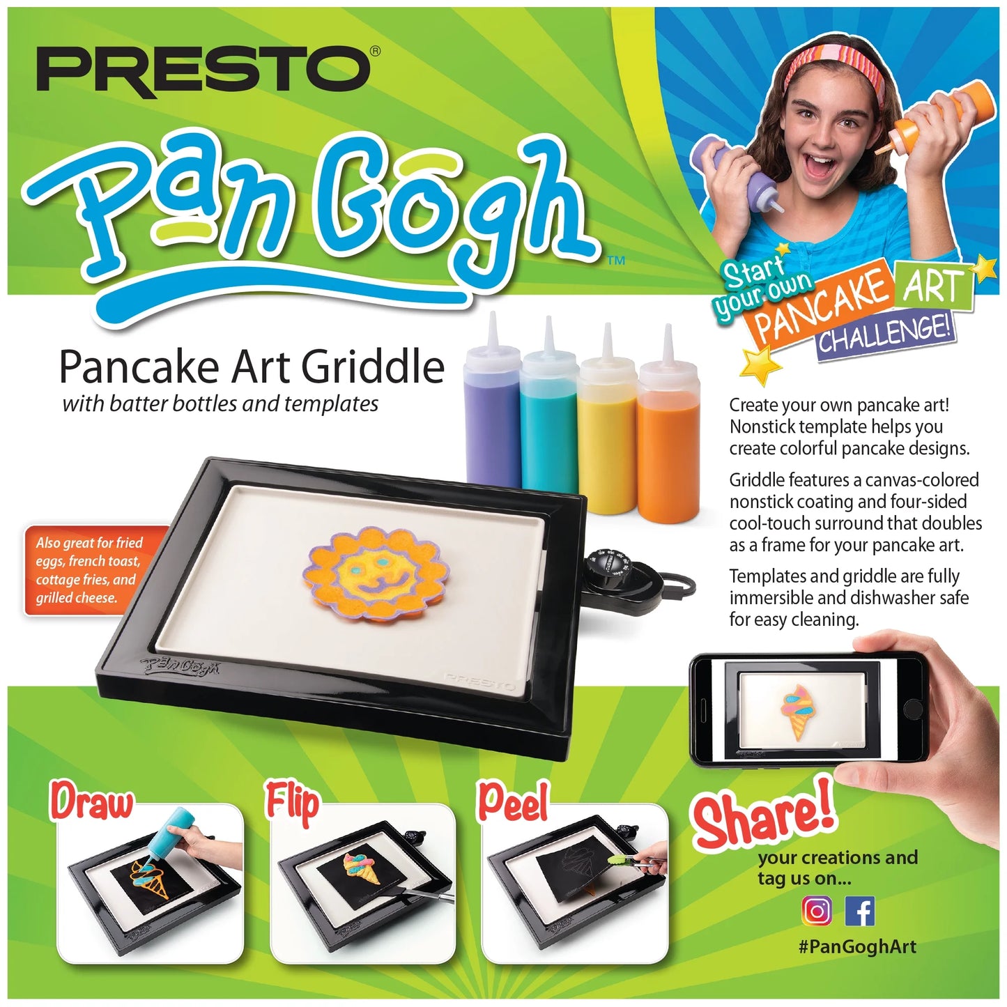 07080 Pan Gogh™ Griddle and Pancake Kit
