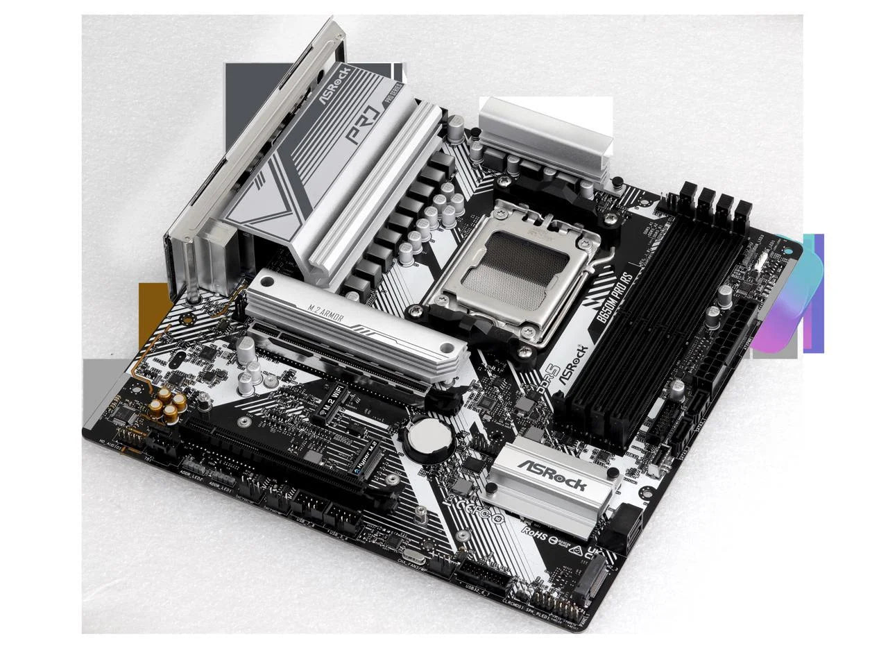 B650M PRO RS AM5 AMD B650 SATA 6Gb/S Micro ATX Motherboard