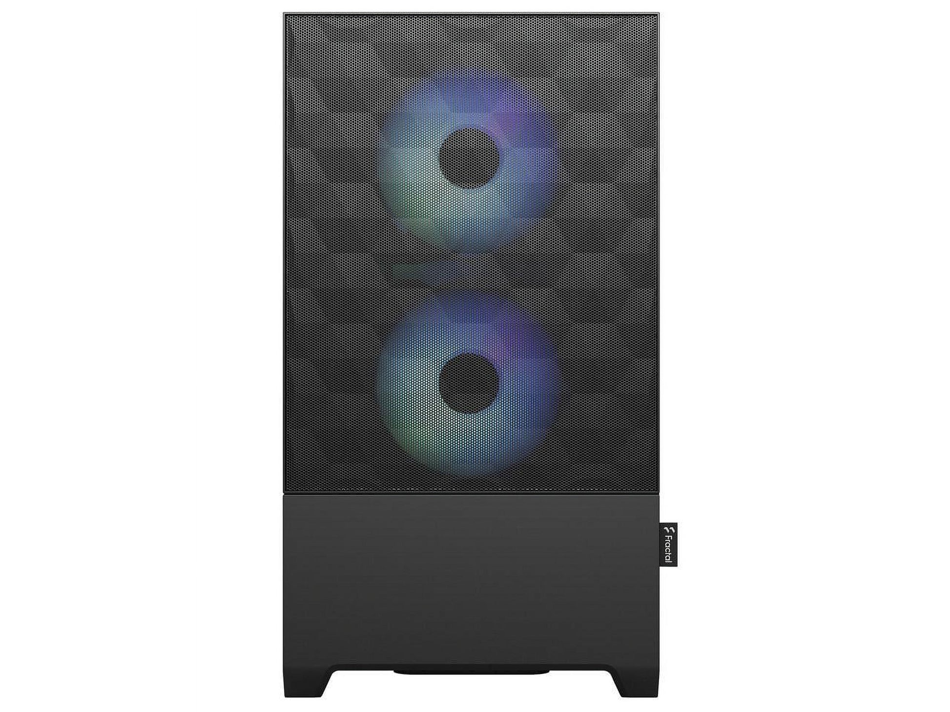 Pop Mini Air RGB Black TG Matx High-Airflow Clear Tempered Glass Window Tower Computer Case