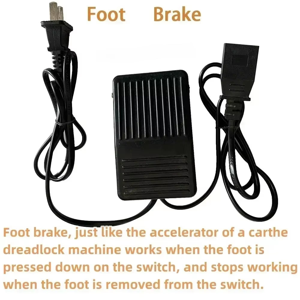 Crochet Braiding Making Machine Hair Making Machine for DIY Dreadlock Braids 6Head Hair Braids Crochet Twisting Braiding Machine