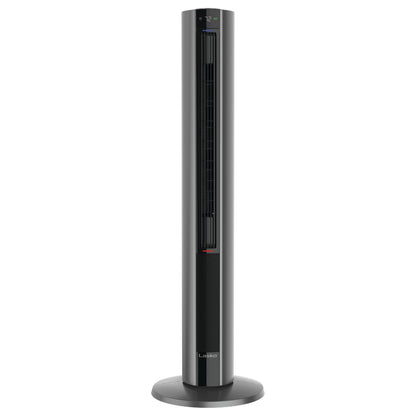 42" 1500W All Season Tower Fan and Space Heater with Timer and Remote, Gray, FH515, New