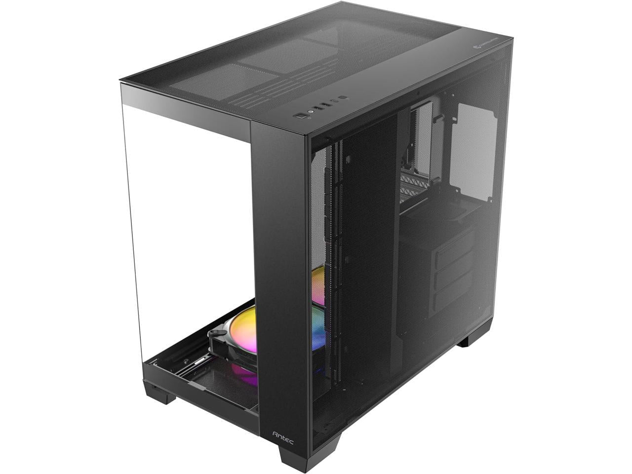 C8 ARGB, 2X TQR 160Mm & 1X TQ 140Mm ARGB PWM Fans Included, Dual-Chamber Layout, Type-C, 360Mm Radiator Support, Seamless TG Front & Side Panels, RTX 40 Compatible, Full-Tower E-ATX PC Case