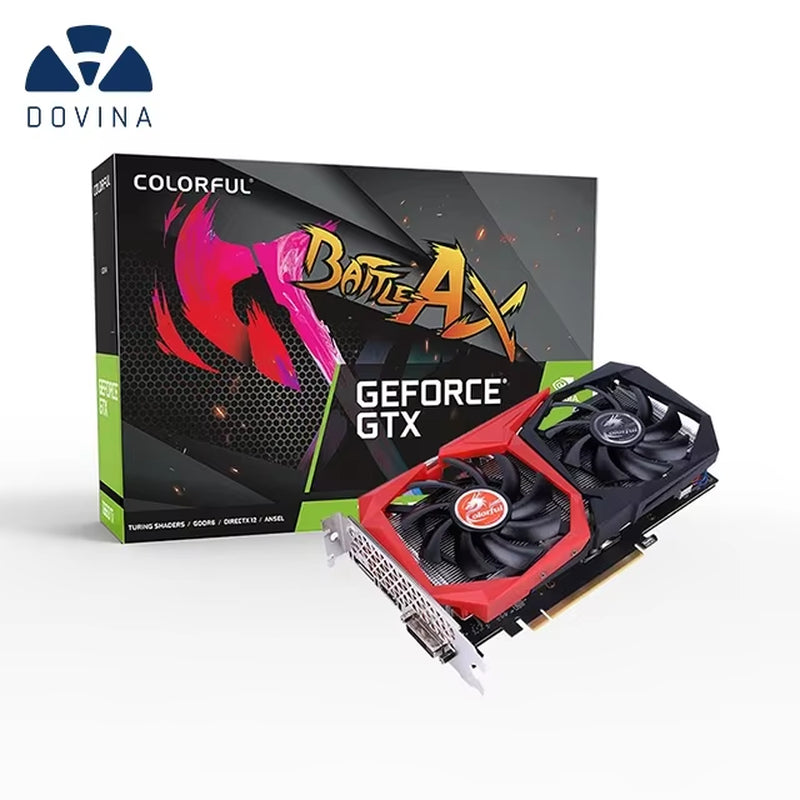 Geforce 6Gb Graphic Card 1660 GTX 1660 Super DDR6 New 1660Ti Support Graphics Card