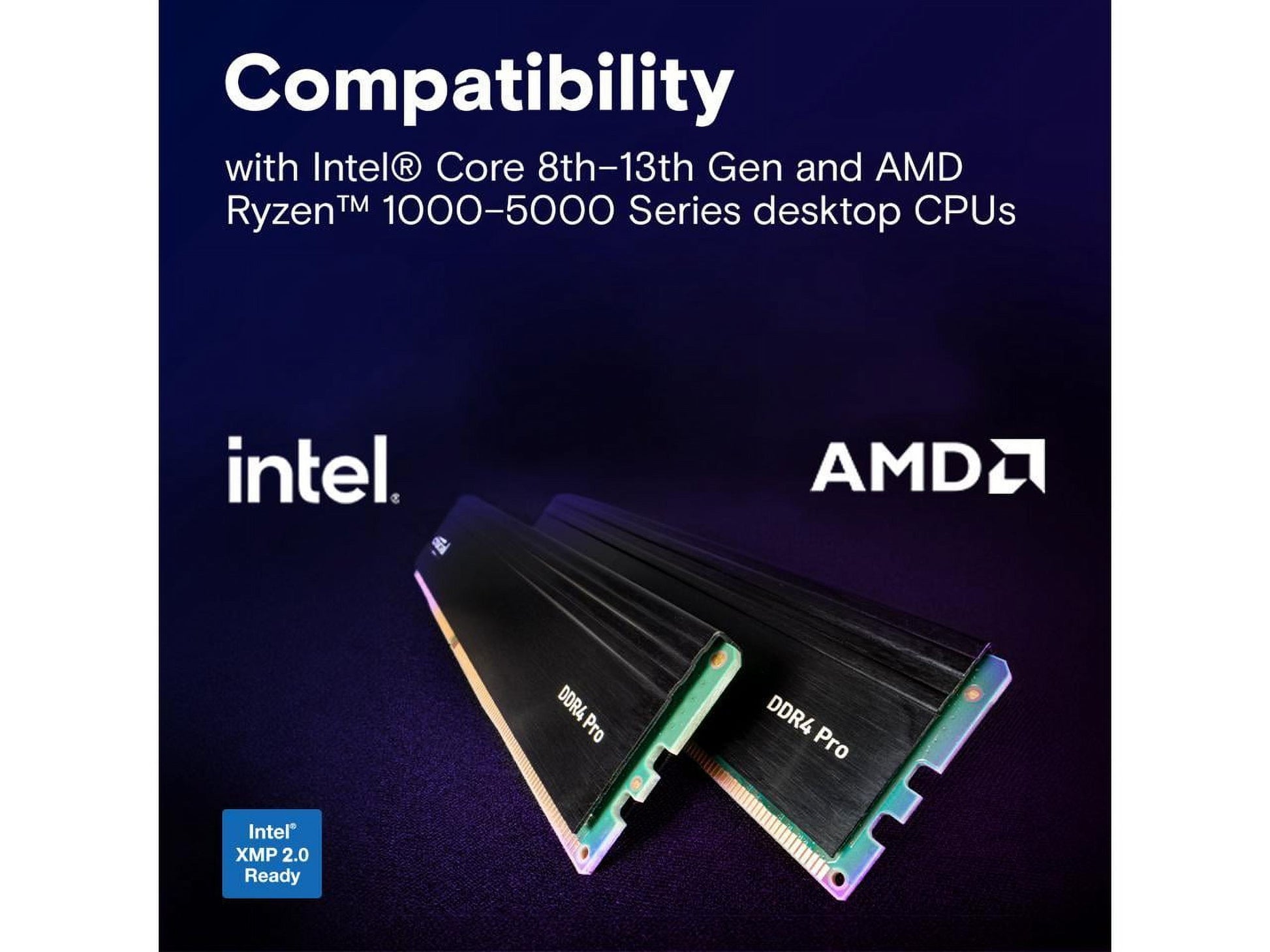 Pro 32GB (2 X 16GB) 288-Pin PC RAM DDR4 3200 (PC4 25600) Desktop Memory Model CP2K16G4DFRA32A